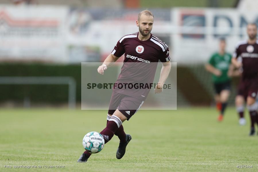 Rico Gehringer, Sportgelände, Schwebenried, 12.08.2023, sport, action, BFV, Fussball, Saison 2023/2024, 6. Spieltag, Landesliga Nordwest, DJK TUS, TuS Röllbach, DJK Schwebenried/Schwemmelsbach - Bild-ID: 2373464