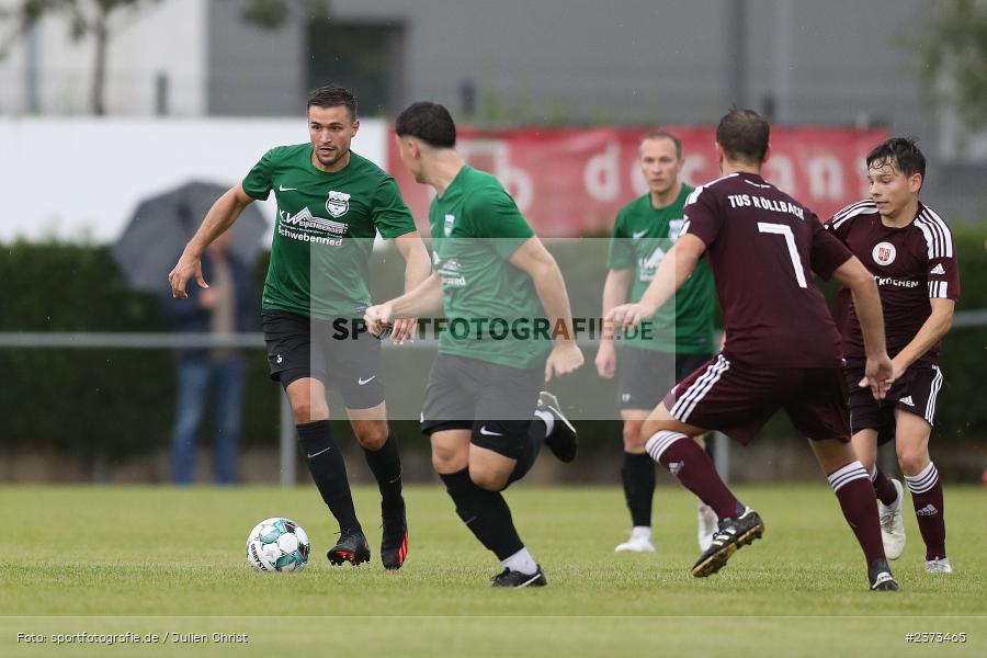 Felix Zöller, Sportgelände, Schwebenried, 12.08.2023, sport, action, BFV, Fussball, Saison 2023/2024, 6. Spieltag, Landesliga Nordwest, DJK TUS, TuS Röllbach, DJK Schwebenried/Schwemmelsbach - Bild-ID: 2373465