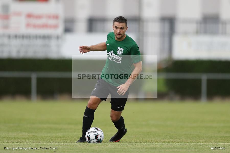 Felix Zöller, Sportgelände, Schwebenried, 12.08.2023, sport, action, BFV, Fussball, Saison 2023/2024, 6. Spieltag, Landesliga Nordwest, DJK TUS, TuS Röllbach, DJK Schwebenried/Schwemmelsbach - Bild-ID: 2373466