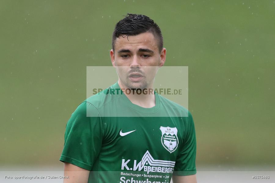 Marcel Kühlinger, Sportgelände, Schwebenried, 12.08.2023, sport, action, BFV, Fussball, Saison 2023/2024, 6. Spieltag, Landesliga Nordwest, DJK TUS, TuS Röllbach, DJK Schwebenried/Schwemmelsbach - Bild-ID: 2373482