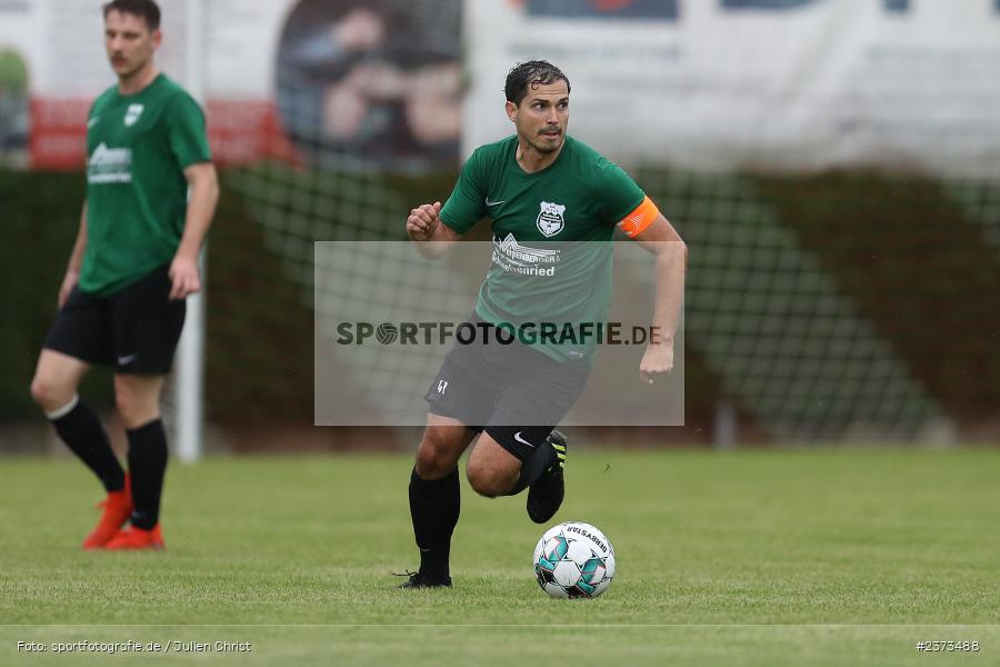 Fabian Lichtlein, Sportgelände, Schwebenried, 12.08.2023, sport, action, BFV, Fussball, Saison 2023/2024, 6. Spieltag, Landesliga Nordwest, DJK TUS, TuS Röllbach, DJK Schwebenried/Schwemmelsbach - Bild-ID: 2373488