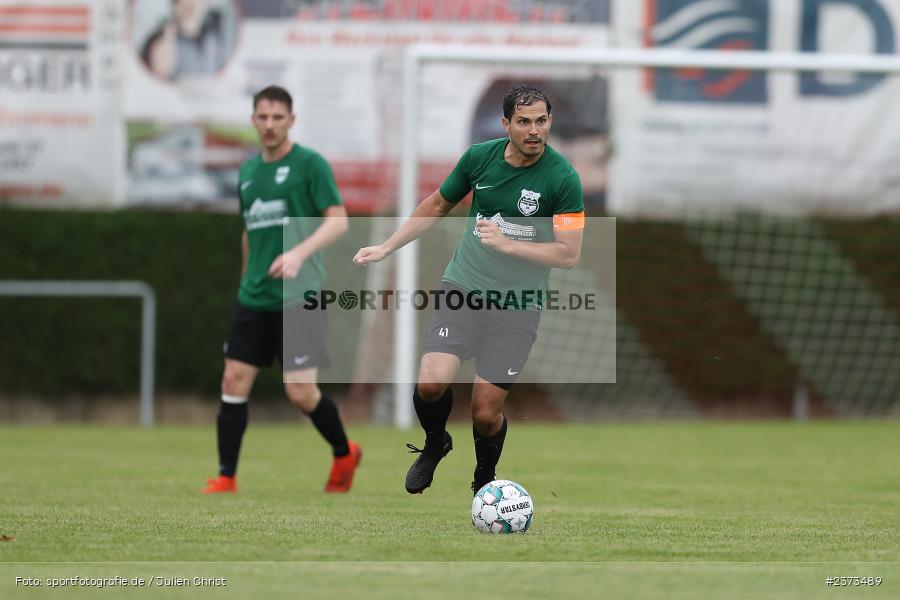 Fabian Lichtlein, Sportgelände, Schwebenried, 12.08.2023, sport, action, BFV, Fussball, Saison 2023/2024, 6. Spieltag, Landesliga Nordwest, DJK TUS, TuS Röllbach, DJK Schwebenried/Schwemmelsbach - Bild-ID: 2373489