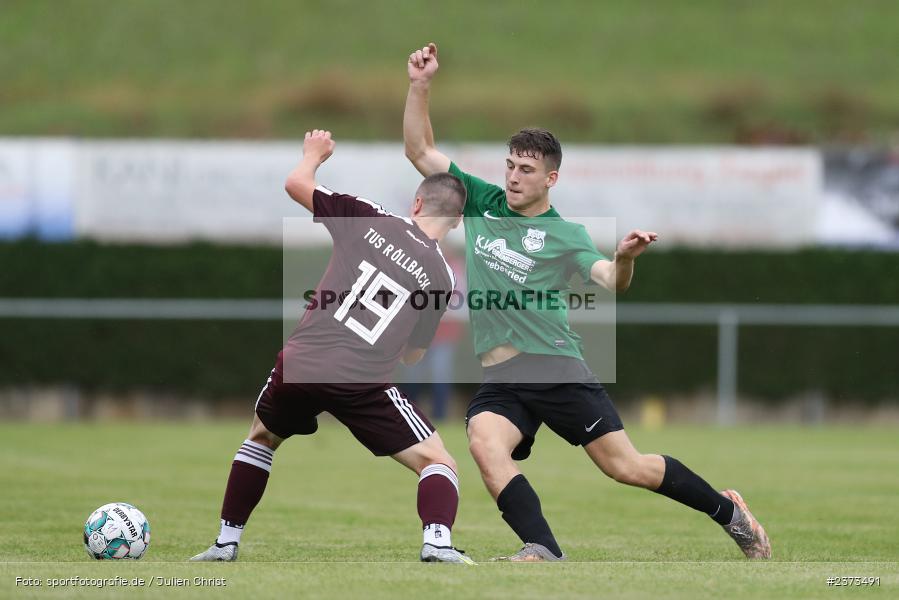 Lino Schramm, Sportgelände, Schwebenried, 12.08.2023, sport, action, BFV, Fussball, Saison 2023/2024, 6. Spieltag, Landesliga Nordwest, DJK TUS, TuS Röllbach, DJK Schwebenried/Schwemmelsbach - Bild-ID: 2373491