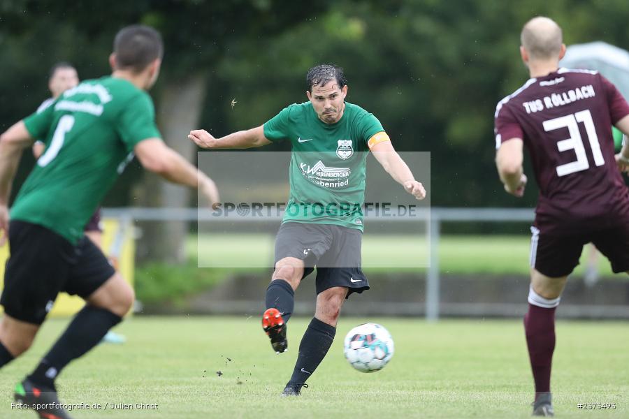 Fabian Lichtlein, Sportgelände, Schwebenried, 12.08.2023, sport, action, BFV, Fussball, Saison 2023/2024, 6. Spieltag, Landesliga Nordwest, DJK TUS, TuS Röllbach, DJK Schwebenried/Schwemmelsbach - Bild-ID: 2373493