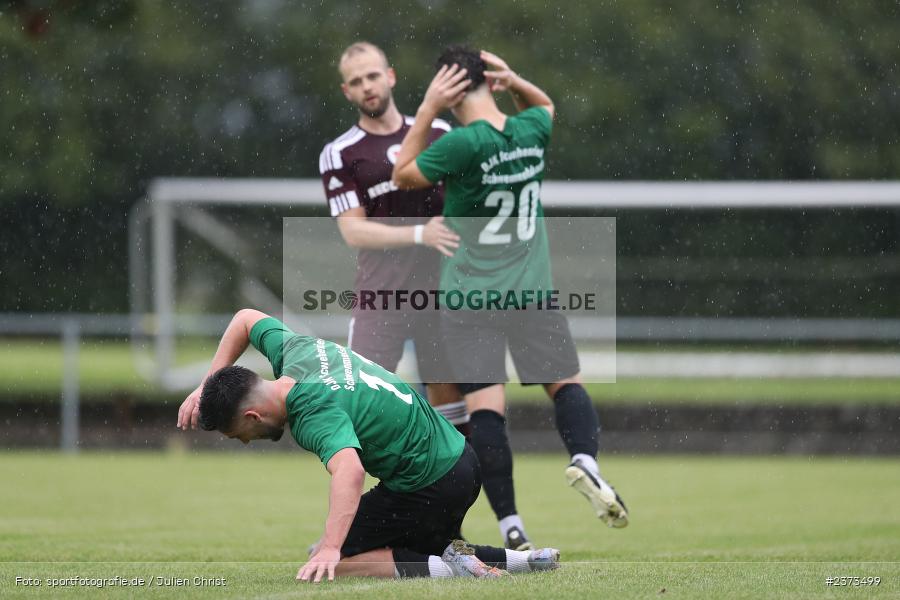 Enrico Lingor, Sportgelände, Schwebenried, 12.08.2023, sport, action, BFV, Fussball, Saison 2023/2024, 6. Spieltag, Landesliga Nordwest, DJK TUS, TuS Röllbach, DJK Schwebenried/Schwemmelsbach - Bild-ID: 2373499