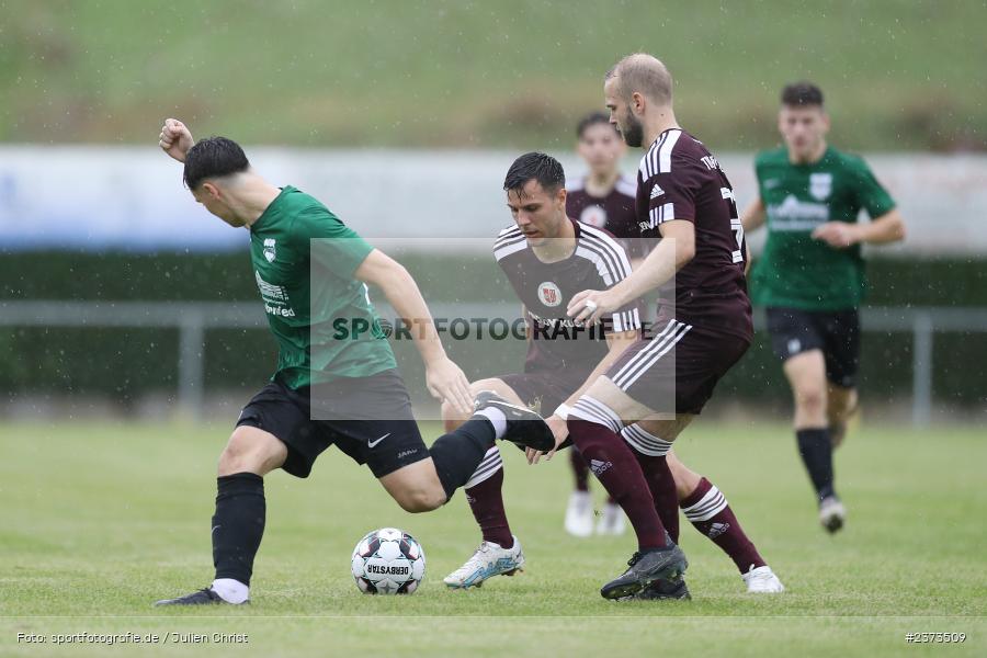 Tobias Burger, Sportgelände, Schwebenried, 12.08.2023, sport, action, BFV, Fussball, Saison 2023/2024, 6. Spieltag, Landesliga Nordwest, DJK TUS, TuS Röllbach, DJK Schwebenried/Schwemmelsbach - Bild-ID: 2373509