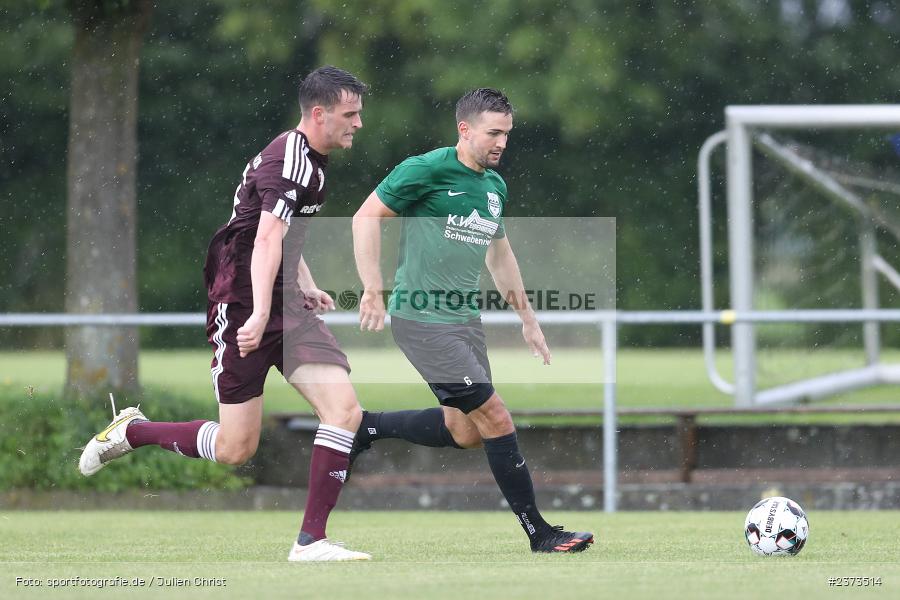 Felix Zöller, Sportgelände, Schwebenried, 12.08.2023, sport, action, BFV, Fussball, Saison 2023/2024, 6. Spieltag, Landesliga Nordwest, DJK TUS, TuS Röllbach, DJK Schwebenried/Schwemmelsbach - Bild-ID: 2373514