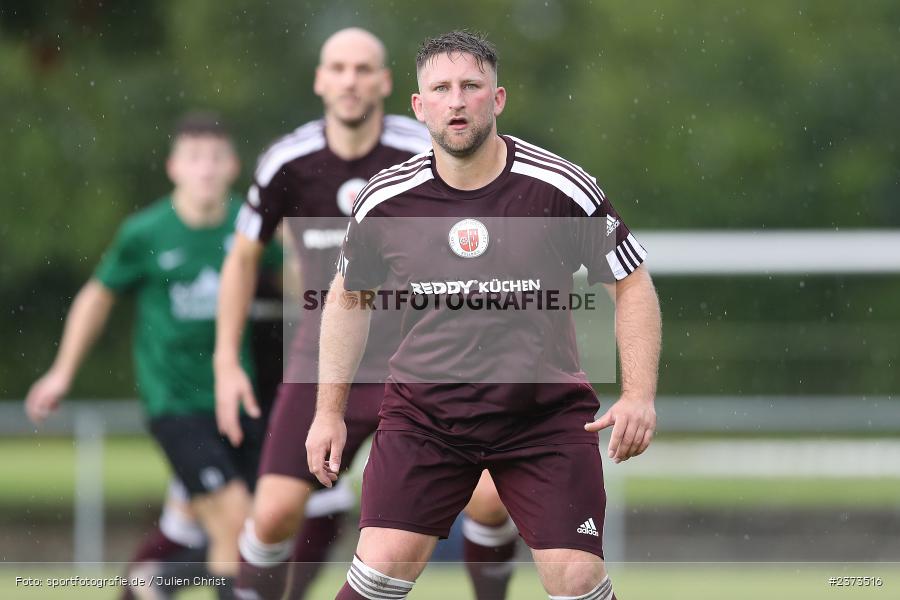 Rene Hagendorf, Sportgelände, Schwebenried, 12.08.2023, sport, action, BFV, Fussball, Saison 2023/2024, 6. Spieltag, Landesliga Nordwest, DJK TUS, TuS Röllbach, DJK Schwebenried/Schwemmelsbach - Bild-ID: 2373516