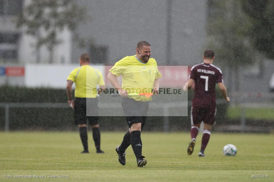 Dominik Präger, Sportgelände, Schwebenried, 12.08.2023, sport, action, BFV, Fussball, Saison 2023/2024, 6. Spieltag, Landesliga Nordwest, DJK TUS, TuS Röllbach, DJK Schwebenried/Schwemmelsbach - Bild-ID: 2373518