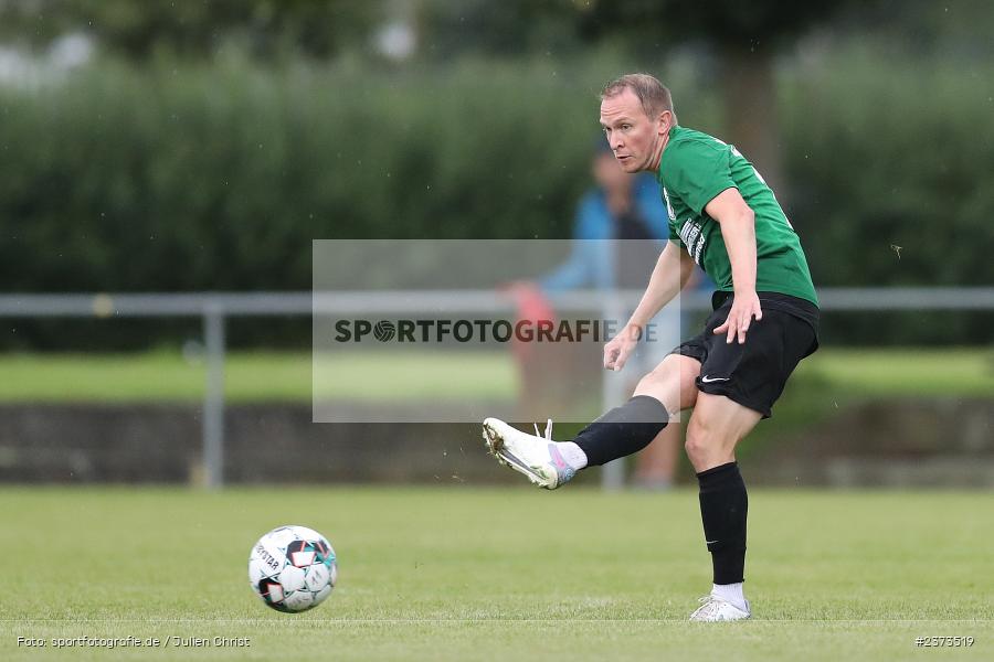 Thomas Cäsar, Sportgelände, Schwebenried, 12.08.2023, sport, action, BFV, Fussball, Saison 2023/2024, 6. Spieltag, Landesliga Nordwest, DJK TUS, TuS Röllbach, DJK Schwebenried/Schwemmelsbach - Bild-ID: 2373519