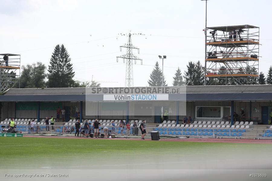Symbolbild, Vöhlinstadion, Illertissen, 13.08.2023, sport, action, DFB, Fussball, Saison 2023/2024, 1. Runde, DFB Pokal, F95, FVI, Fortuna Düsseldorf, FV Illertissen - Bild-ID: 2373520