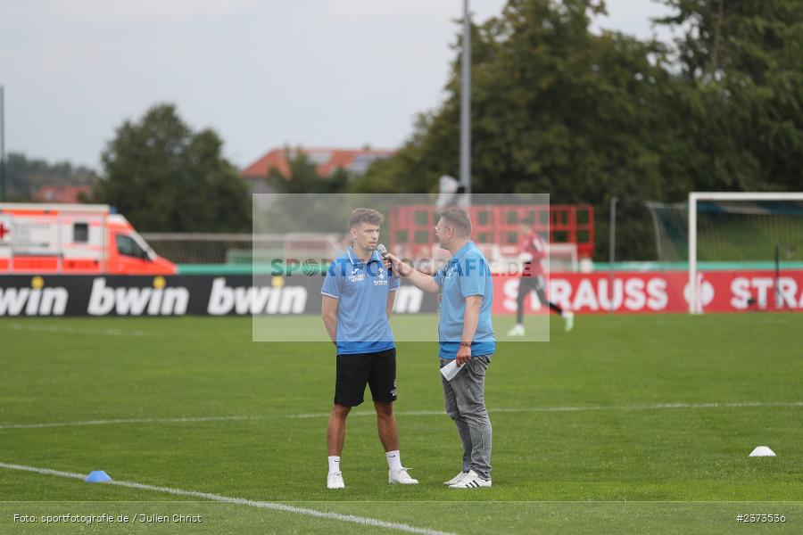Marco Gölz, Vöhlinstadion, Illertissen, 13.08.2023, sport, action, DFB, Fussball, Saison 2023/2024, 1. Runde, DFB Pokal, F95, FVI, Fortuna Düsseldorf, FV Illertissen - Bild-ID: 2373536