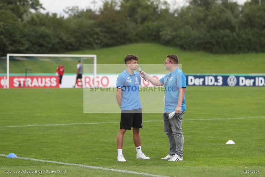 Marco Gölz, Vöhlinstadion, Illertissen, 13.08.2023, sport, action, DFB, Fussball, Saison 2023/2024, 1. Runde, DFB Pokal, F95, FVI, Fortuna Düsseldorf, FV Illertissen - Bild-ID: 2373537