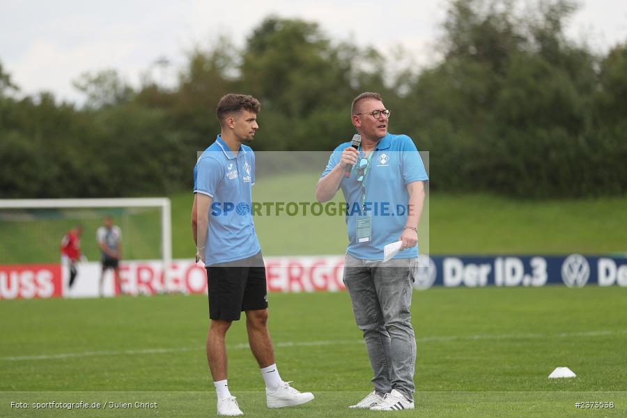 Marco Gölz, Vöhlinstadion, Illertissen, 13.08.2023, sport, action, DFB, Fussball, Saison 2023/2024, 1. Runde, DFB Pokal, F95, FVI, Fortuna Düsseldorf, FV Illertissen - Bild-ID: 2373538