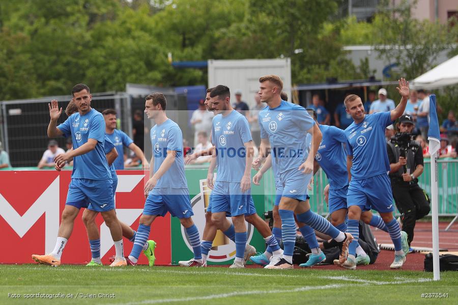 Vöhlinstadion, Illertissen, 13.08.2023, sport, action, DFB, Fussball, Saison 2023/2024, 1. Runde, DFB Pokal, F95, FVI, Fortuna Düsseldorf, FV Illertissen - Bild-ID: 2373541