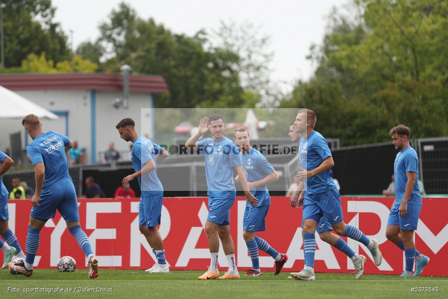 Vöhlinstadion, Illertissen, 13.08.2023, sport, action, DFB, Fussball, Saison 2023/2024, 1. Runde, DFB Pokal, F95, FVI, Fortuna Düsseldorf, FV Illertissen - Bild-ID: 2373543