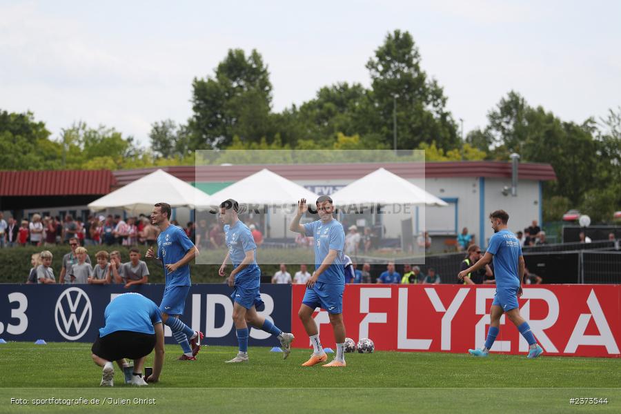 Vöhlinstadion, Illertissen, 13.08.2023, sport, action, DFB, Fussball, Saison 2023/2024, 1. Runde, DFB Pokal, F95, FVI, Fortuna Düsseldorf, FV Illertissen - Bild-ID: 2373544