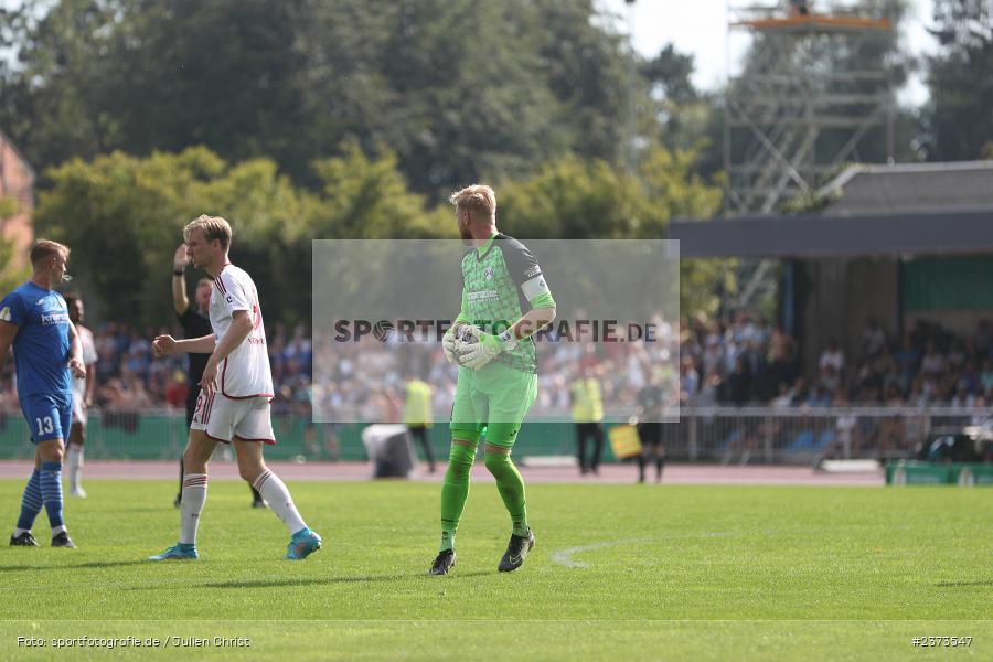 Felix Thiel, Vöhlinstadion, Illertissen, 13.08.2023, sport, action, DFB, Fussball, Saison 2023/2024, 1. Runde, DFB Pokal, F95, FVI, Fortuna Düsseldorf, FV Illertissen - Bild-ID: 2373547