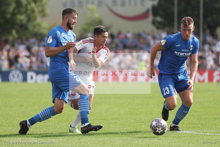 Shinta Appelkamp, Vöhlinstadion, Illertissen, 13.08.2023, sport, action, DFB, Fussball, Saison 2023/2024, 1. Runde, DFB Pokal, F95, FVI, Fortuna Düsseldorf, FV Illertissen - Bild-ID: 2373562