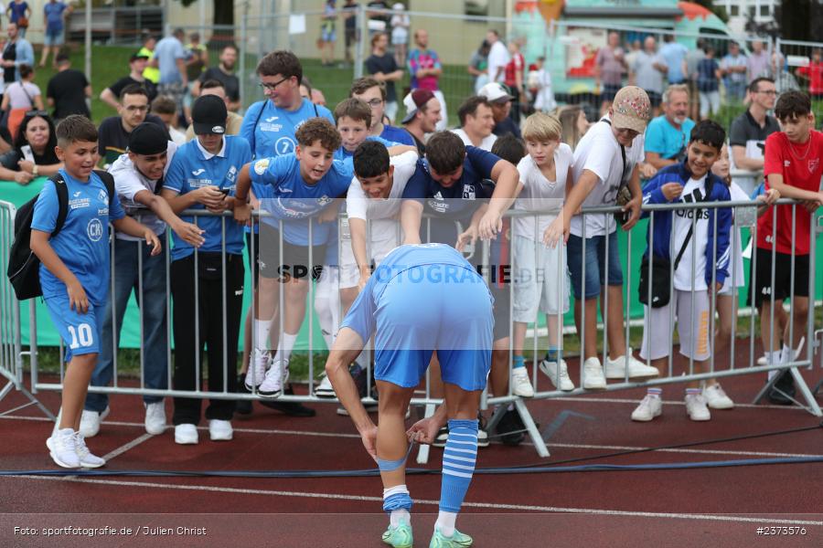 Gökalp Kilic, Vöhlinstadion, Illertissen, 13.08.2023, sport, action, DFB, Fussball, Saison 2023/2024, 1. Runde, DFB Pokal, F95, FVI, Fortuna Düsseldorf, FV Illertissen - Bild-ID: 2373576
