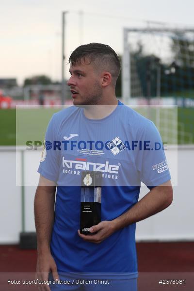 Yannick Glessing, Vöhlinstadion, Illertissen, 13.08.2023, sport, action, DFB, Fussball, Saison 2023/2024, 1. Runde, DFB Pokal, F95, FVI, Fortuna Düsseldorf, FV Illertissen - Bild-ID: 2373581