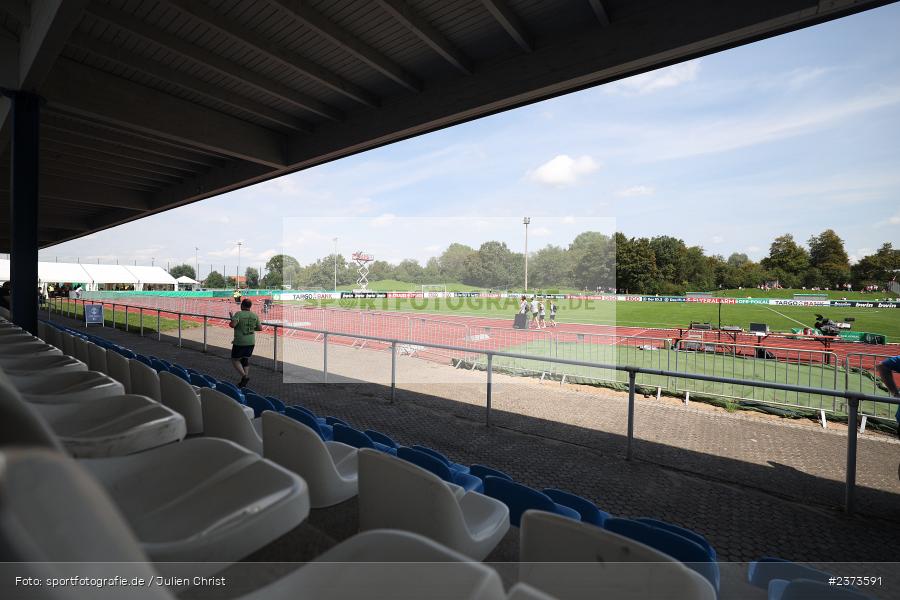 Vöhlinstadion, Illertissen, 13.08.2023, sport, action, DFB, Fussball, Saison 2023/2024, 1. Runde, DFB Pokal, F95, FVI, Fortuna Düsseldorf, FV Illertissen - Bild-ID: 2373591