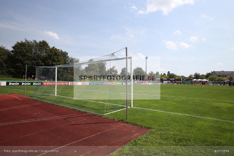 Vöhlinstadion, Illertissen, 13.08.2023, sport, action, DFB, Fussball, Saison 2023/2024, 1. Runde, DFB Pokal, F95, FVI, Fortuna Düsseldorf, FV Illertissen - Bild-ID: 2373594
