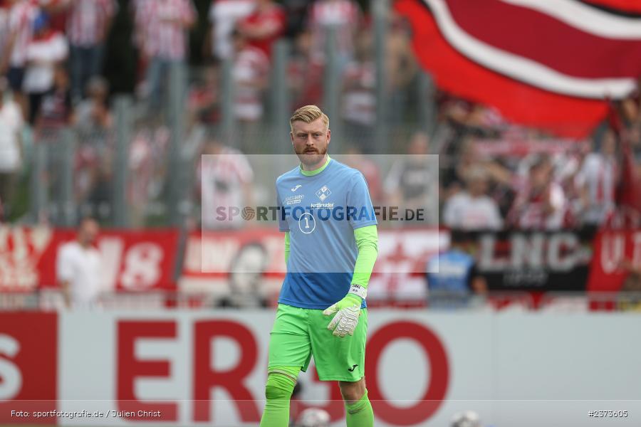 Felix Thiel, Vöhlinstadion, Illertissen, 13.08.2023, sport, action, DFB, Fussball, Saison 2023/2024, 1. Runde, DFB Pokal, F95, FVI, Fortuna Düsseldorf, FV Illertissen - Bild-ID: 2373605