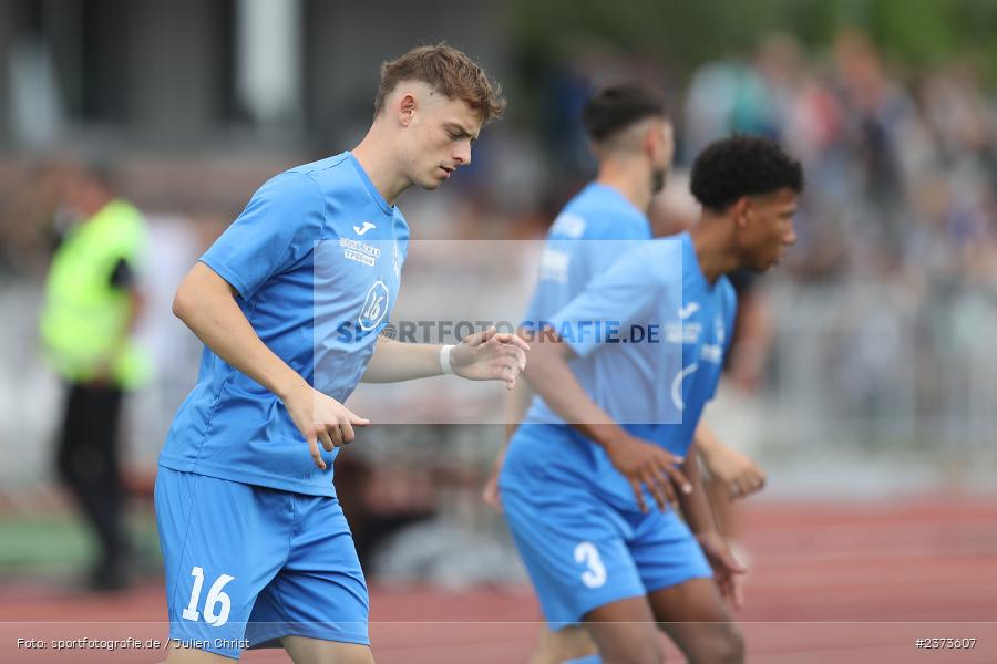 Franz Helmer, Vöhlinstadion, Illertissen, 13.08.2023, sport, action, DFB, Fussball, Saison 2023/2024, 1. Runde, DFB Pokal, F95, FVI, Fortuna Düsseldorf, FV Illertissen - Bild-ID: 2373607