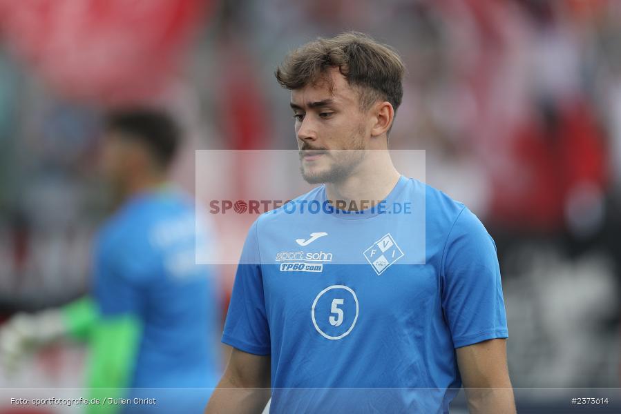 Elias Rudolf Herzig, Vöhlinstadion, Illertissen, 13.08.2023, sport, action, DFB, Fussball, Saison 2023/2024, 1. Runde, DFB Pokal, F95, FVI, Fortuna Düsseldorf, FV Illertissen - Bild-ID: 2373614 Elias Rudolf Herzig, Vöhlinstadion, Illertissen, 13.08.2023, sport, action, DFB, Fussball, Saison 2023/2024, 1. Runde, DFB Pokal, F95, FVI, Fortuna Düsseldorf, FV Illertissen - Bild-ID: 2373614