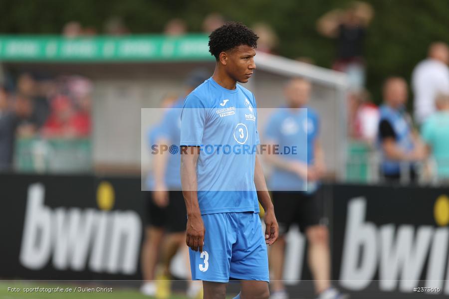 Liam Omore, Vöhlinstadion, Illertissen, 13.08.2023, sport, action, DFB, Fussball, Saison 2023/2024, 1. Runde, DFB Pokal, F95, FVI, Fortuna Düsseldorf, FV Illertissen - Bild-ID: 2373616 Liam Omore, Vöhlinstadion, Illertissen, 13.08.2023, sport, action, DFB, Fussball, Saison 2023/2024, 1. Runde, DFB Pokal, F95, FVI, Fortuna Düsseldorf, FV Illertissen - Bild-ID: 2373616