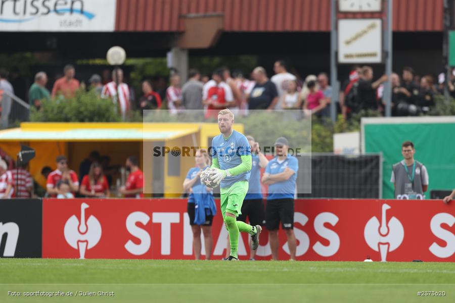 Felix Thiel, Vöhlinstadion, Illertissen, 13.08.2023, sport, action, DFB, Fussball, Saison 2023/2024, 1. Runde, DFB Pokal, F95, FVI, Fortuna Düsseldorf, FV Illertissen - Bild-ID: 2373620 Felix Thiel, Vöhlinstadion, Illertissen, 13.08.2023, sport, action, DFB, Fussball, Saison 2023/2024, 1. Runde, DFB Pokal, F95, FVI, Fortuna Düsseldorf, FV Illertissen - Bild-ID: 2373620