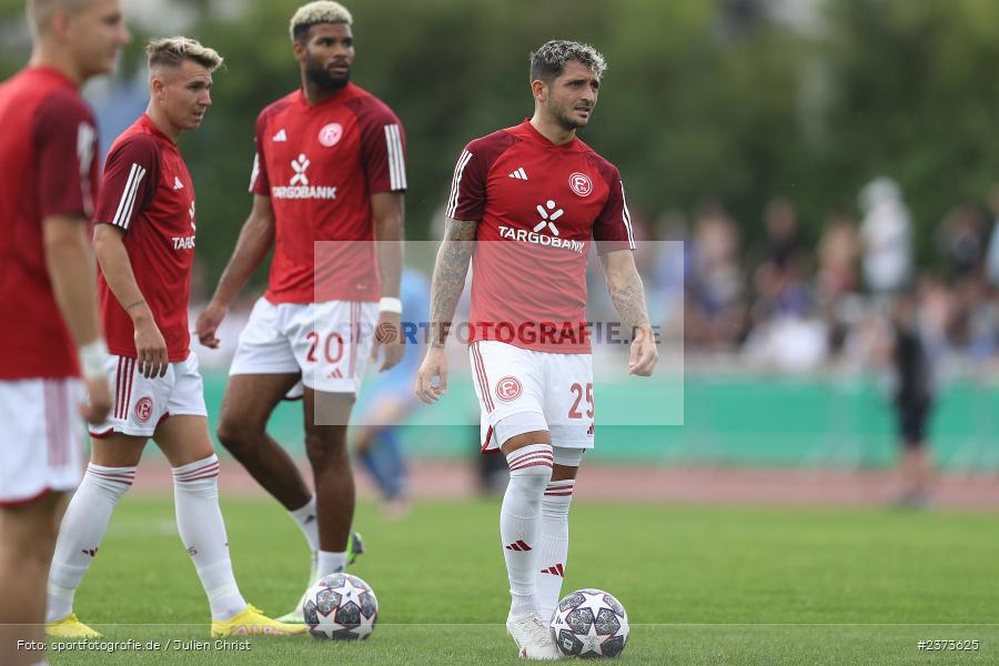 Matthias Zimmermann, Vöhlinstadion, Illertissen, 13.08.2023, sport, action, DFB, Fussball, Saison 2023/2024, 1. Runde, DFB Pokal, F95, FVI, Fortuna Düsseldorf, FV Illertissen - Bild-ID: 2373625 Matthias Zimmermann, Vöhlinstadion, Illertissen, 13.08.2023, sport, action, DFB, Fussball, Saison 2023/2024, 1. Runde, DFB Pokal, F95, FVI, Fortuna Düsseldorf, FV Illertissen - Bild-ID: 2373625