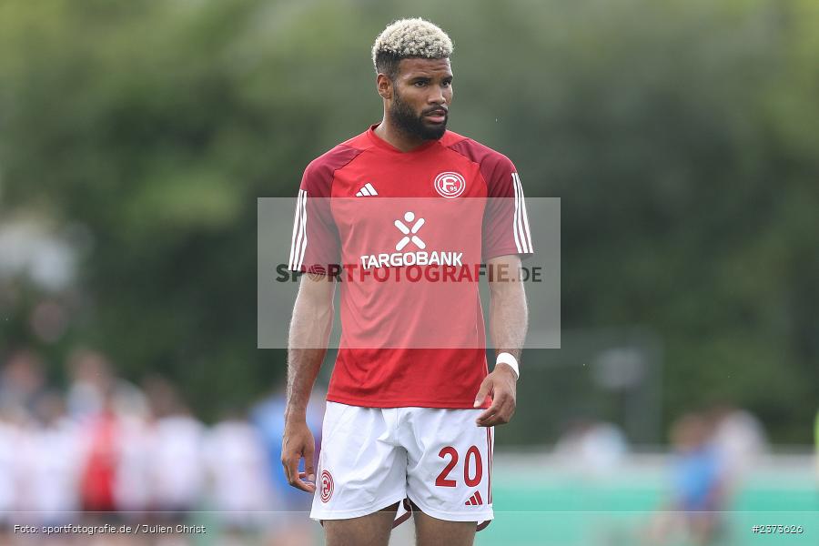 Jamil Siebert, Vöhlinstadion, Illertissen, 13.08.2023, sport, action, DFB, Fussball, Saison 2023/2024, 1. Runde, DFB Pokal, F95, FVI, Fortuna Düsseldorf, FV Illertissen - Bild-ID: 2373626 Jamil Siebert, Vöhlinstadion, Illertissen, 13.08.2023, sport, action, DFB, Fussball, Saison 2023/2024, 1. Runde, DFB Pokal, F95, FVI, Fortuna Düsseldorf, FV Illertissen - Bild-ID: 2373626