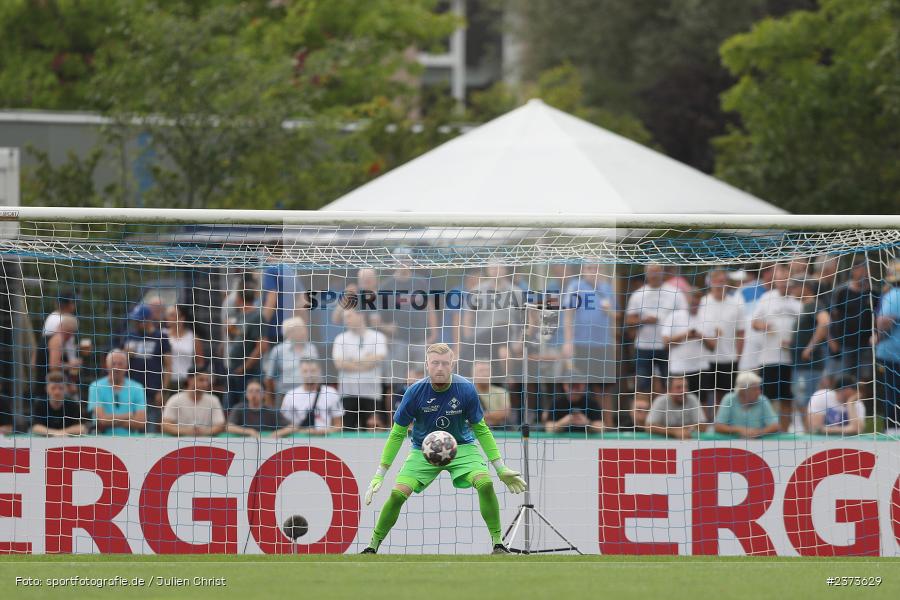Felix Thiel, Vöhlinstadion, Illertissen, 13.08.2023, sport, action, DFB, Fussball, Saison 2023/2024, 1. Runde, DFB Pokal, F95, FVI, Fortuna Düsseldorf, FV Illertissen - Bild-ID: 2373629