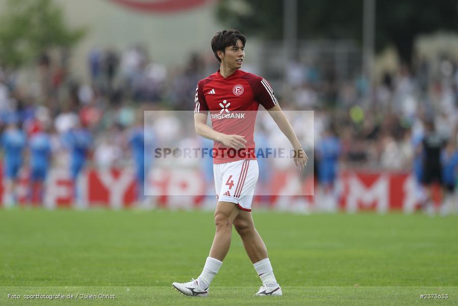 Ao Tanaka, Vöhlinstadion, Illertissen, 13.08.2023, sport, action, DFB, Fussball, Saison 2023/2024, 1. Runde, DFB Pokal, F95, FVI, Fortuna Düsseldorf, FV Illertissen - Bild-ID: 2373633
