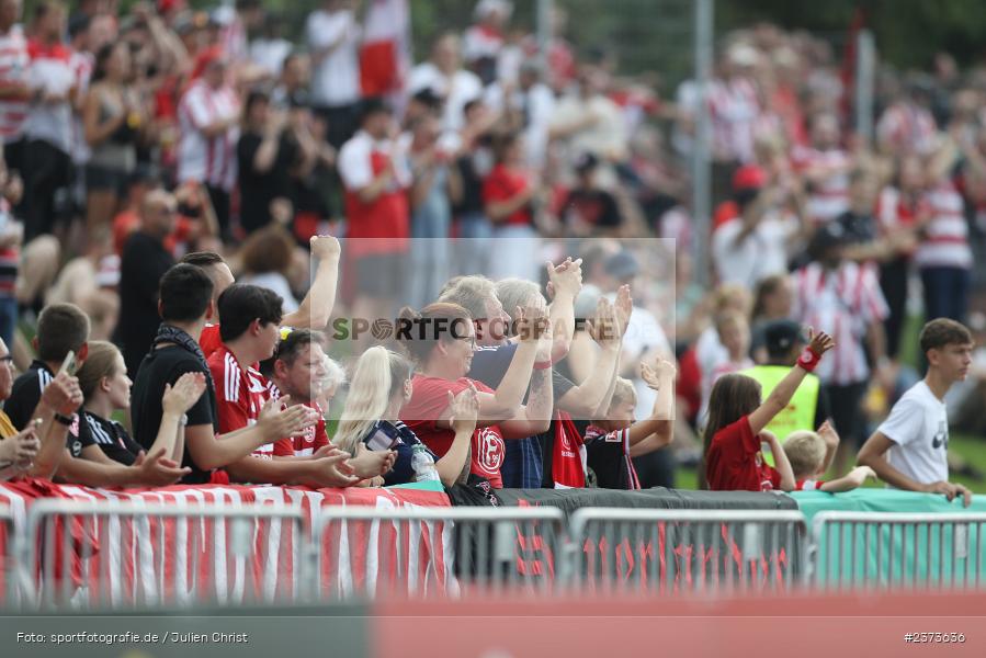 Vöhlinstadion, Illertissen, 13.08.2023, sport, action, DFB, Fussball, Saison 2023/2024, 1. Runde, DFB Pokal, F95, FVI, Fortuna Düsseldorf, FV Illertissen - Bild-ID: 2373636
