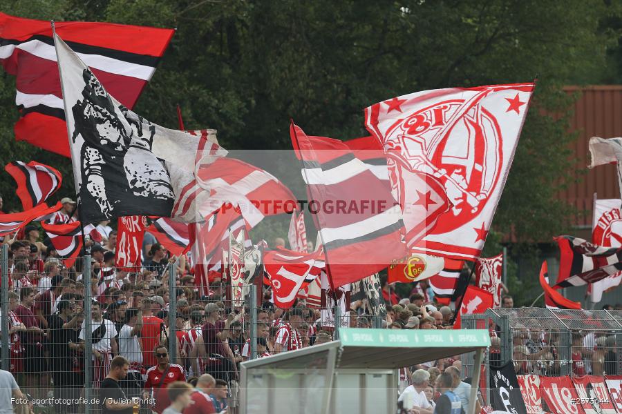 Vöhlinstadion, Illertissen, 13.08.2023, sport, action, DFB, Fussball, Saison 2023/2024, 1. Runde, DFB Pokal, F95, FVI, Fortuna Düsseldorf, FV Illertissen - Bild-ID: 2373644