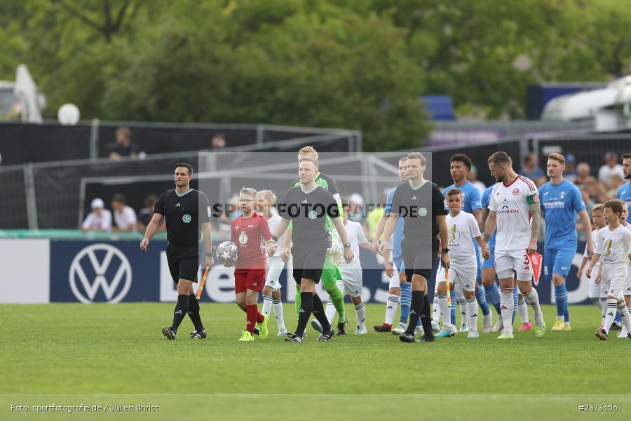 Vöhlinstadion, Illertissen, 13.08.2023, sport, action, DFB, Fussball, Saison 2023/2024, 1. Runde, DFB Pokal, F95, FVI, Fortuna Düsseldorf, FV Illertissen - Bild-ID: 2373656