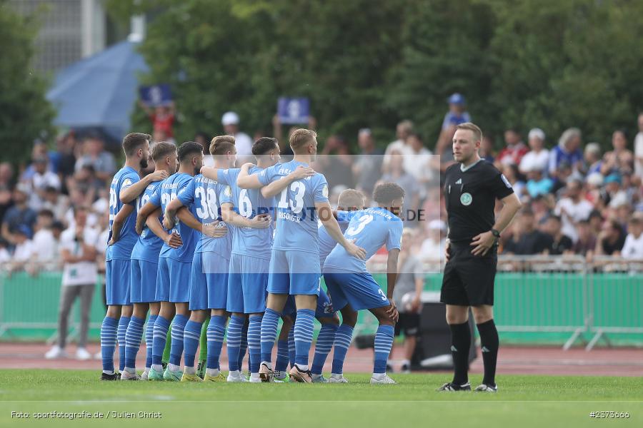 Vöhlinstadion, Illertissen, 13.08.2023, sport, action, DFB, Fussball, Saison 2023/2024, 1. Runde, DFB Pokal, F95, FVI, Fortuna Düsseldorf, FV Illertissen - Bild-ID: 2373666 Vöhlinstadion, Illertissen, 13.08.2023, sport, action, DFB, Fussball, Saison 2023/2024, 1. Runde, DFB Pokal, F95, FVI, Fortuna Düsseldorf, FV Illertissen - Bild-ID: 2373666