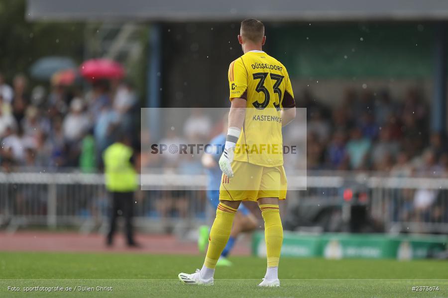 Florian Kastenmeier, Vöhlinstadion, Illertissen, 13.08.2023, sport, action, DFB, Fussball, Saison 2023/2024, 1. Runde, DFB Pokal, F95, FVI, Fortuna Düsseldorf, FV Illertissen - Bild-ID: 2373674 Florian Kastenmeier, Vöhlinstadion, Illertissen, 13.08.2023, sport, action, DFB, Fussball, Saison 2023/2024, 1. Runde, DFB Pokal, F95, FVI, Fortuna Düsseldorf, FV Illertissen - Bild-ID: 2373674