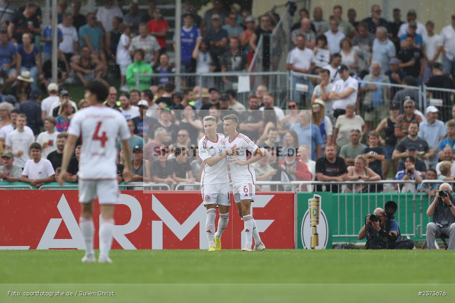 Felix Klaus, Vöhlinstadion, Illertissen, 13.08.2023, sport, action, DFB, Fussball, Saison 2023/2024, 1. Runde, DFB Pokal, F95, FVI, Fortuna Düsseldorf, FV Illertissen - Bild-ID: 2373676 Felix Klaus, Vöhlinstadion, Illertissen, 13.08.2023, sport, action, DFB, Fussball, Saison 2023/2024, 1. Runde, DFB Pokal, F95, FVI, Fortuna Düsseldorf, FV Illertissen - Bild-ID: 2373676
