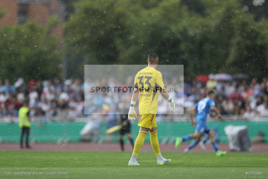 Florian Kastenmeier, Vöhlinstadion, Illertissen, 13.08.2023, sport, action, DFB, Fussball, Saison 2023/2024, 1. Runde, DFB Pokal, F95, FVI, Fortuna Düsseldorf, FV Illertissen - Bild-ID: 2373686 Florian Kastenmeier, Vöhlinstadion, Illertissen, 13.08.2023, sport, action, DFB, Fussball, Saison 2023/2024, 1. Runde, DFB Pokal, F95, FVI, Fortuna Düsseldorf, FV Illertissen - Bild-ID: 2373686