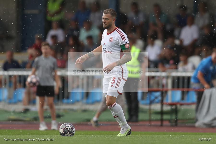 Andre Hoffmann, Vöhlinstadion, Illertissen, 13.08.2023, sport, action, DFB, Fussball, Saison 2023/2024, 1. Runde, DFB Pokal, F95, FVI, Fortuna Düsseldorf, FV Illertissen - Bild-ID: 2373687 Andre Hoffmann, Vöhlinstadion, Illertissen, 13.08.2023, sport, action, DFB, Fussball, Saison 2023/2024, 1. Runde, DFB Pokal, F95, FVI, Fortuna Düsseldorf, FV Illertissen - Bild-ID: 2373687