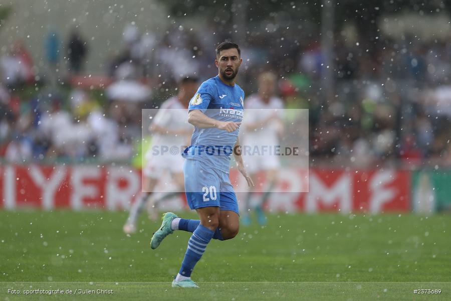 Gökalp Kilic, Vöhlinstadion, Illertissen, 13.08.2023, sport, action, DFB, Fussball, Saison 2023/2024, 1. Runde, DFB Pokal, F95, FVI, Fortuna Düsseldorf, FV Illertissen - Bild-ID: 2373689 Gökalp Kilic, Vöhlinstadion, Illertissen, 13.08.2023, sport, action, DFB, Fussball, Saison 2023/2024, 1. Runde, DFB Pokal, F95, FVI, Fortuna Düsseldorf, FV Illertissen - Bild-ID: 2373689