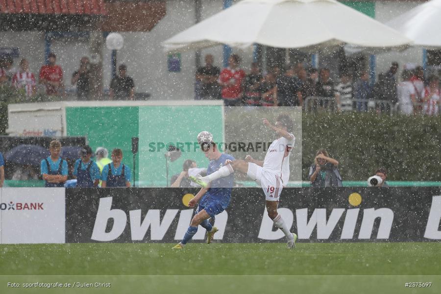 Maximilian Neuberger, Vöhlinstadion, Illertissen, 13.08.2023, sport, action, DFB, Fussball, Saison 2023/2024, 1. Runde, DFB Pokal, F95, FVI, Fortuna Düsseldorf, FV Illertissen - Bild-ID: 2373697