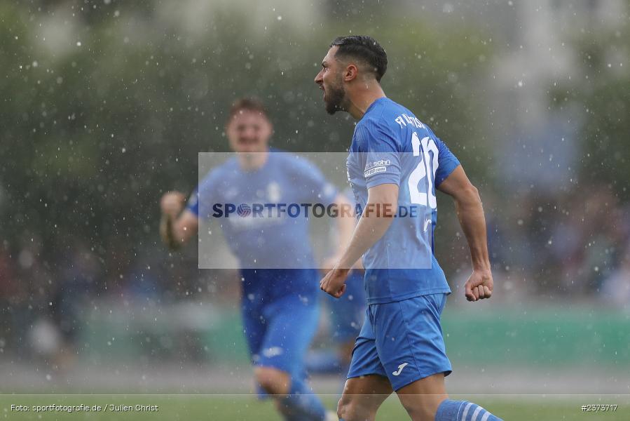 Emotionen, Gökalp Kilic, Vöhlinstadion, Illertissen, 13.08.2023, sport, action, DFB, Fussball, Saison 2023/2024, 1. Runde, DFB Pokal, F95, FVI, Fortuna Düsseldorf, FV Illertissen - Bild-ID: 2373717