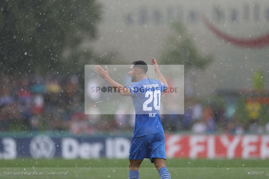 Gökalp Kilic, Vöhlinstadion, Illertissen, 13.08.2023, sport, action, DFB, Fussball, Saison 2023/2024, 1. Runde, DFB Pokal, F95, FVI, Fortuna Düsseldorf, FV Illertissen - Bild-ID: 2373721
