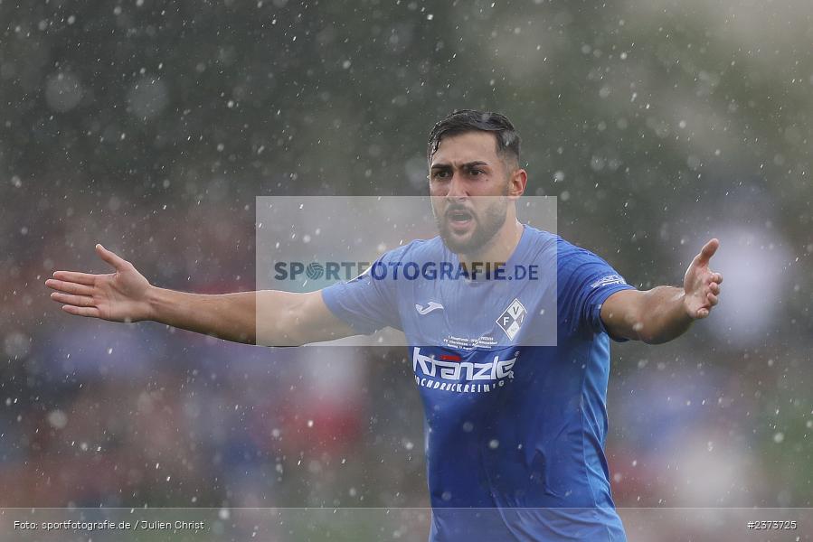Gökalp Kilic, Vöhlinstadion, Illertissen, 13.08.2023, sport, action, DFB, Fussball, Saison 2023/2024, 1. Runde, DFB Pokal, F95, FVI, Fortuna Düsseldorf, FV Illertissen - Bild-ID: 2373725