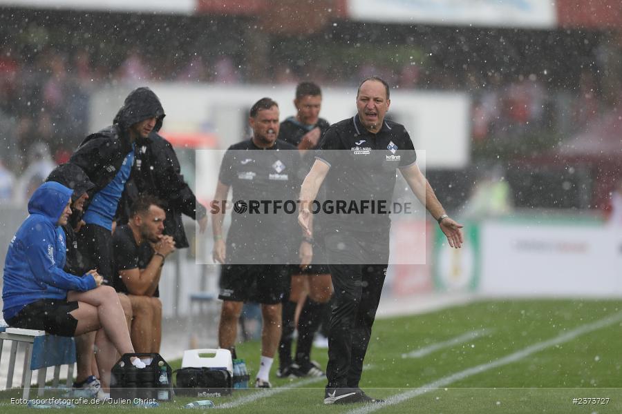 Holger Bachthaler, Vöhlinstadion, Illertissen, 13.08.2023, sport, action, DFB, Fussball, Saison 2023/2024, 1. Runde, DFB Pokal, F95, FVI, Fortuna Düsseldorf, FV Illertissen - Bild-ID: 2373727